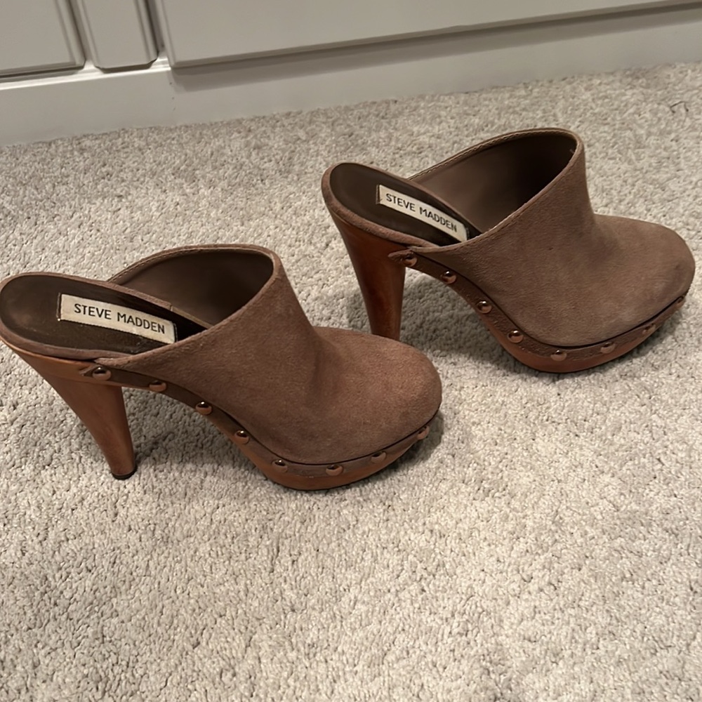Steve Madden platform studded clog - Picture 4 of 4